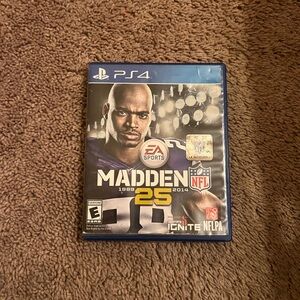 PlayStation 4 Madden 25 Game
